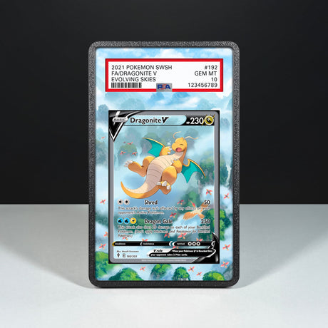Dragonite V 192/203 - Graded Card Extended Artwork Display Case - Display Case Extended Artwork Pokearth