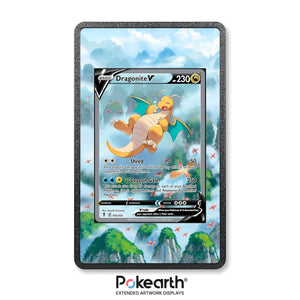 Dragonite V 192/203 - Custodia con Artwork Esteso per Carte Pokémon - Display Case Extended Artwork Pokearth