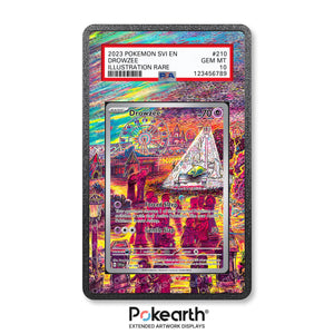 Drowzee 210/198 - Graded Card Extended Artwork Display Case - Display Case Extended Artwork Pokearth