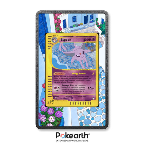 Espeon H9/H32 - Custodia con Artwork Esteso per Carte Pokémon - Display Case Extended Artwork Pokearth