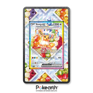 Eevee ex SVP 174 - Custodia con Artwork Esteso per Carte Pokémon - Display Case Extended Artwork Pokearth