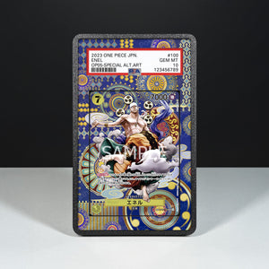 Enel OP05-100 - Graded Card Extended Artwork Display Case - Display Case Extended Artwork Pokearth