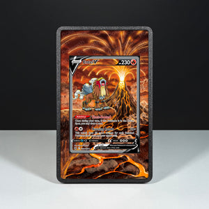 Entei V GG36/GG70 - Custodia con Artwork Esteso per Carte Pokémon - Display Case Extended Artwork Pokearth