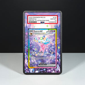 Espeon ex 155/131 - Graded Card Extended Artwork Display Case - Display Case Extended Artwork Pokearth