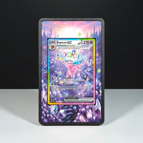 Espeon ex 155/131 - Custodia con Artwork Esteso per Carte Pokémon - Display Case Extended Artwork Pokearth