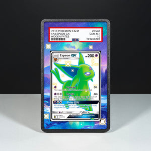 Espeon GX SV60/SV94 - Graded Card Extended Artwork Display Case - Display Case Extended Artwork Pokearth