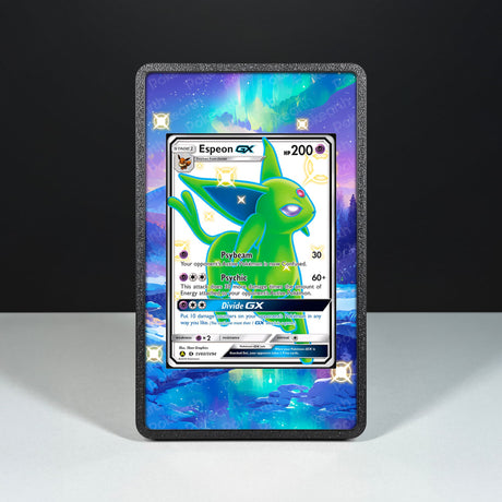 Espeon GX SV60/SV94 - Custodia con Artwork Esteso per Carte Pokémon - Display Case Extended Artwork Pokearth