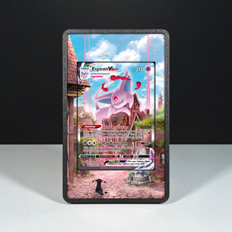 Espeon VMAX 270/264 - Custodia con Artwork Esteso per Carte Pokémon - Display Case Extended Artwork Pokearth