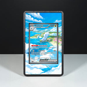 Altaria ex 253/182 - Custodia con Artwork Esteso per Carte Pokémon - Display Case Extended Artwork Pokearth