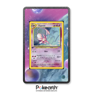 Espeon 1/75 - Custodia con Artwork Esteso per Carte Pokémon - Display Case Extended Artwork Pokearth