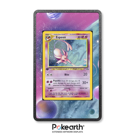 Espeon 1/75 - Custodia con Artwork Esteso per Carte Pokémon - Display Case Extended Artwork Pokearth