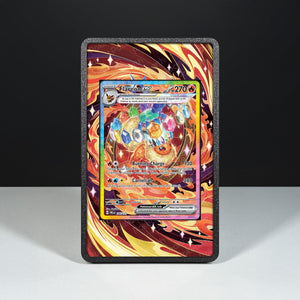 Flareon ex 146/131 - Custodia con Artwork Esteso per Carte Pokémon - Display Case Extended Artwork Pokearth