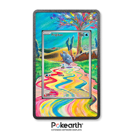 Frigibax 208/193 - Custodia con Artwork Esteso per Carte Pokémon - Display Case Extended Artwork Pokearth