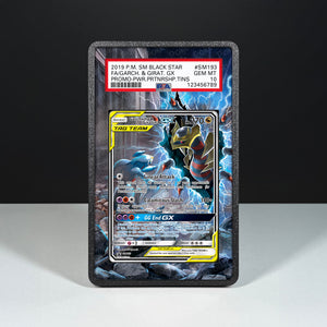 Garchomp & Giratina GX SM193 - Graded Card Extended Artwork Display Case - Display Case Extended Artwork Pokearth