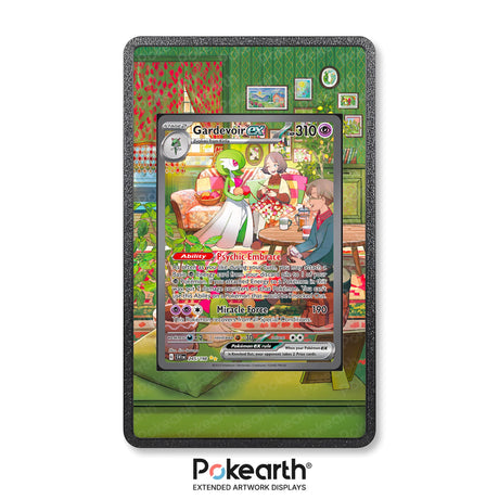 Gardevoir ex 245/198 - Custodia con Artwork Esteso per Carte Pokémon - Display Case Extended Artwork Pokearth