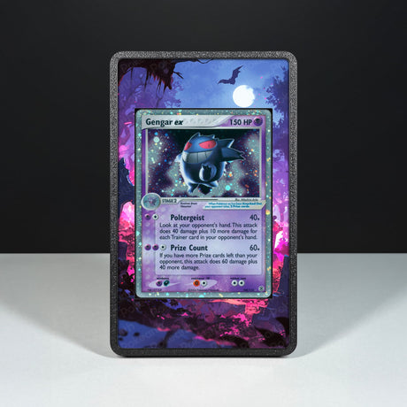 Gengar ex 108/112 - Custodia con Artwork Esteso per Carte Pokémon - Display Case Extended Artwork Pokearth