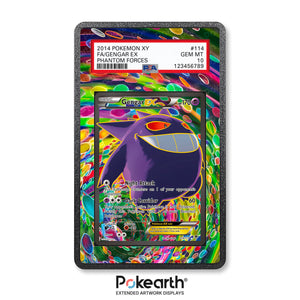Gengar EX 114/119 - Graded Card Extended Artwork Display Case - Display Case Extended Artwork Pokearth