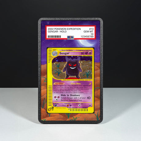 Gengar 13/165 - Graded Card Extended Artwork Display Case - Display Case Extended Artwork Pokearth