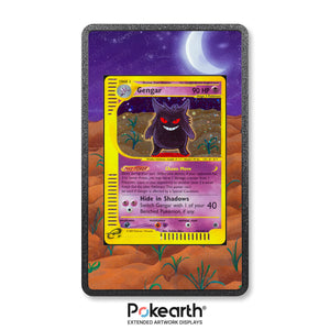 Gengar 13/165 - Custodia con Artwork Esteso per Carte Pokémon - Display Case Extended Artwork Pokearth