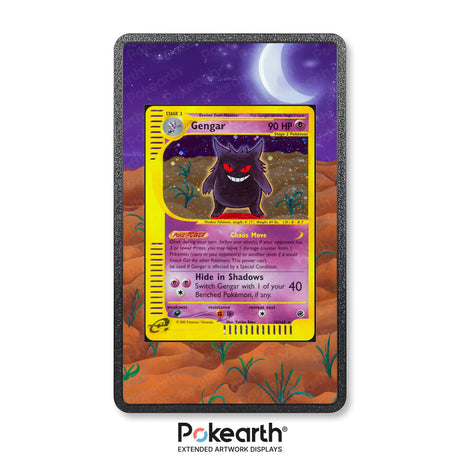 Gengar 13/165 - Custodia con Artwork Esteso per Carte Pokémon - Display Case Extended Artwork Pokearth