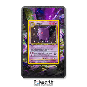 Gengar 5/62 - Custodia con Artwork Esteso per Carte Pokémon - Display Case Extended Artwork Pokearth
