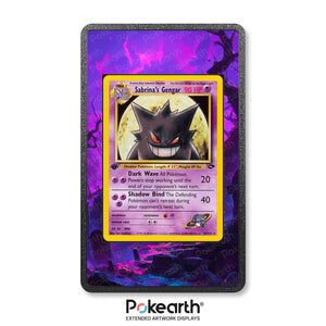 Sabrina's Gengar 29/132 - Custodia con Artwork Esteso per Carte Pokémon - Display Case Extended Artwork Pokearth