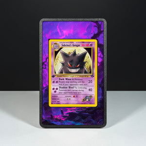 Sabrina's Gengar 29/132 - Custodia con Artwork Esteso per Carte Pokémon - Display Case Extended Artwork Pokearth