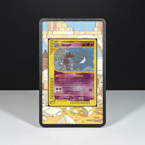Gengar H9/H32 - Custodia con Artwork Esteso per Carte Pokémon - Display Case Extended Artwork Pokearth