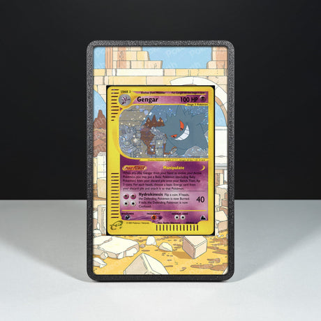Gengar H9/H32 - Custodia con Artwork Esteso per Carte Pokémon - Display Case Extended Artwork Pokearth