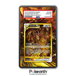 Giratina VSTAR GG69/GG70 - Graded Card Extended Artwork Display Case - Display Case Extended Artwork Pokearth