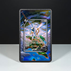 Arceus V 166/172 - Custodia con Artwork Esteso per Carte Pokémon - Display Case Extended Artwork Pokearth