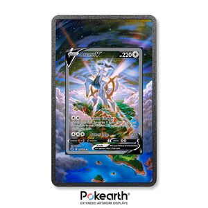 Arceus V 166/172 - Custodia con Artwork Esteso per Carte Pokémon - Display Case Extended Artwork Pokearth