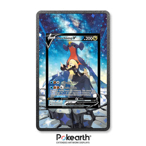 Garchomp V TG23/TG30 - Custodia con Artwork Esteso per Carte Pokémon - Display Case Extended Artwork Pokearth