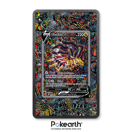 Giratina V 186/196 - Custodia con Artwork Esteso per Carte Pokémon - Display Case Extended Artwork Pokearth