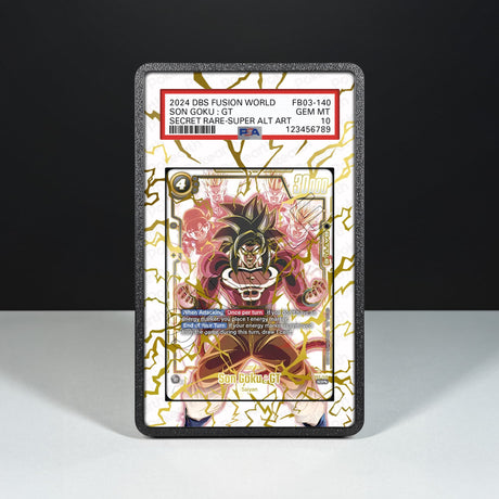 Son Goku : GT FB03-140 - Graded Card Extended Artwork Display Case - Display Case Extended Artwork Pokearth