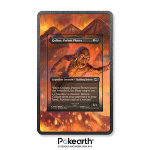 Gollum, Cospiratore Paziente 450 - Custodia con Artwork Esteso per Carte Magic - Display Case Extended Artwork Pokearth