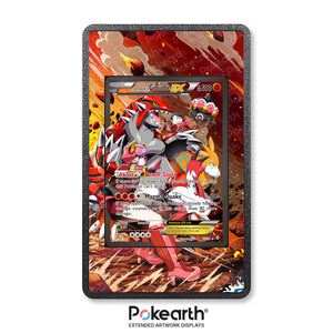 Team Magma's Groudon EX 15/34 - Custodia con Artwork Esteso per Carte Pokémon - Display Case Extended Artwork Pokearth