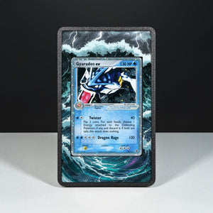Gyarados ex 109/112 - Custodia con Artwork Esteso per Carte Pokémon - Display Case Extended Artwork Pokearth