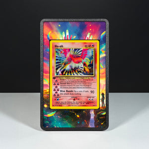 Ho-oh 7/64 - Custodia con Artwork Esteso per Carte Pokémon - Display Case Extended Artwork Pokearth