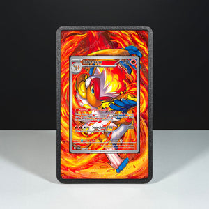 Infernape 173/167 - Custodia con Artwork Esteso per Carte Pokémon - Display Case Extended Artwork Pokearth