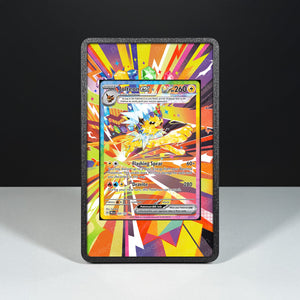 Jolteon ex 153/131 - Custodia con Artwork Esteso per Carte Pokémon - Display Case Extended Artwork Pokearth