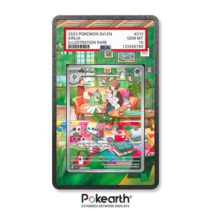 Kirlia 212/198 - Graded Card Extended Artwork Display Case - Display Case Extended Artwork Pokearth