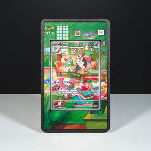 Kirlia 212/198 - Custodia con Artwork Esteso per Carte Pokémon - Display Case Extended Artwork Pokearth