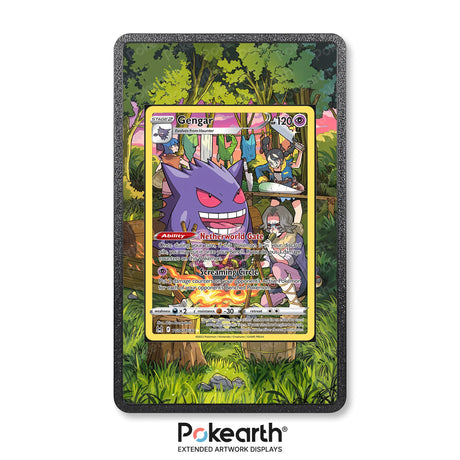 Gengar TG06/TG30 - Custodia con Artwork Esteso per Carte Pokémon - Display Case Extended Artwork Pokearth