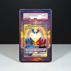 Latias & Latios GX 170/181 - Graded Card Extended Artwork Display Case - Display Case Extended Artwork Pokearth