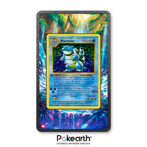 Blastoise 2/102 - Pokémon Extended Artwork Display Case - Display Case Extended Artwork Pokearth