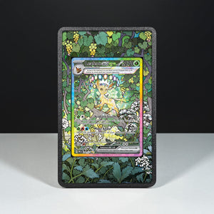 Leafeon ex 144/131 - Custodia con Artwork Esteso per Carte Pokémon - Display Case Extended Artwork Pokearth