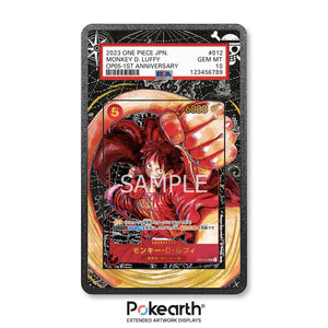 Monkey D. Luffy ST01-012 - Graded Card Extended Artwork Display Case - Display Case Extended Artwork Pokearth