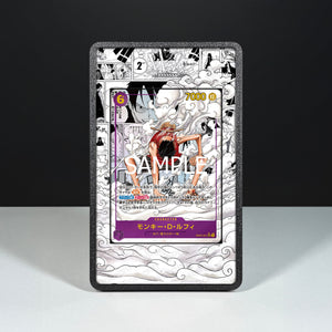 Monkey D. Luffy EB02-061 Manga - Custodia con Artwork Esteso per Carte One Piece - Display Case Extended Artwork Pokearth