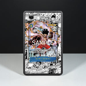 Monkey D. Luffy OP11-118 Manga - Custodia con Artwork Esteso per Carte One Piece - Display Case Extended Artwork Pokearth